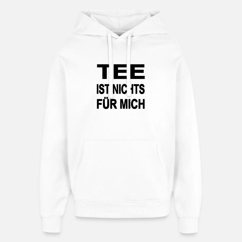Thé - Sweat à capuche unisexe Stanley/Stella Oversized - blanc