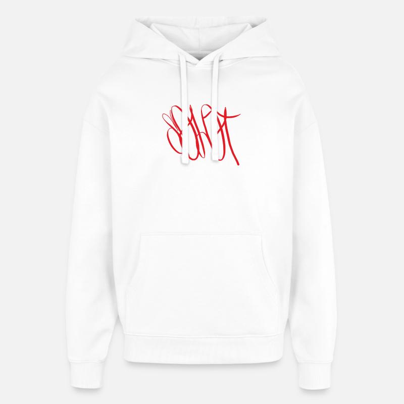 Creative gift Solothurn - Oversized Unisex Hoodie by Stanley/Stella - white