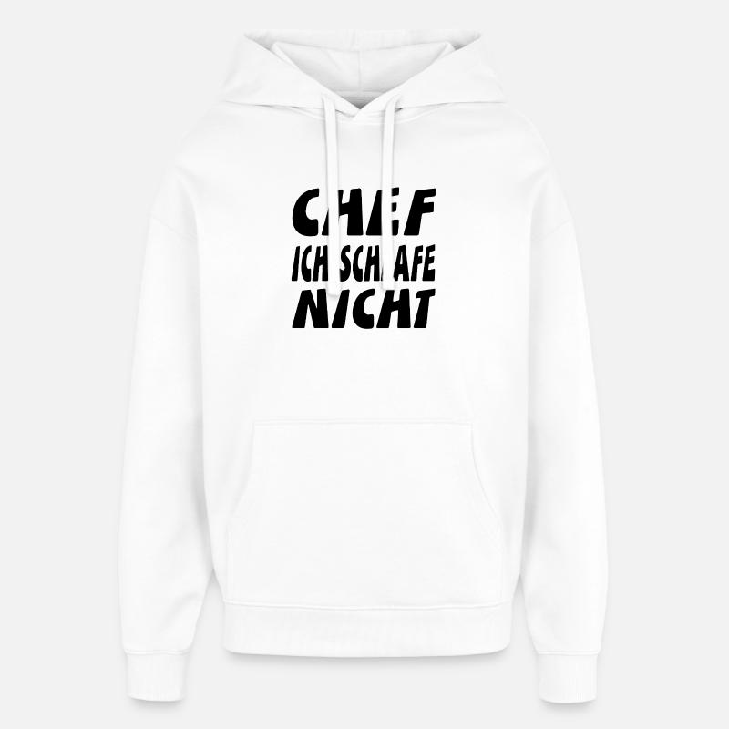 Chef - Oversized Unisex Hoodie von Stanley/Stella - Weiß