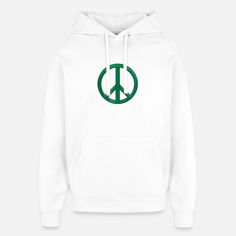 Logopit_1772057266848 - Sweat à capuche unisexe Stanley/Stella Oversized - blanc