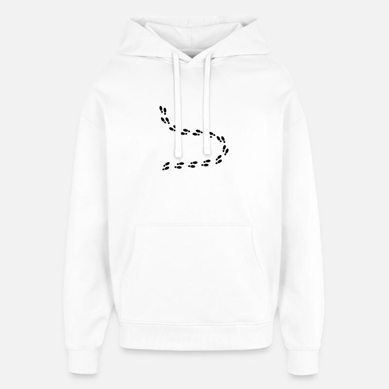 Pas - Sweat à capuche unisexe Stanley/Stella Oversized - blanc