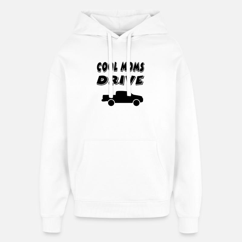Voiture - Sweat à capuche unisexe Stanley/Stella Oversized - blanc
