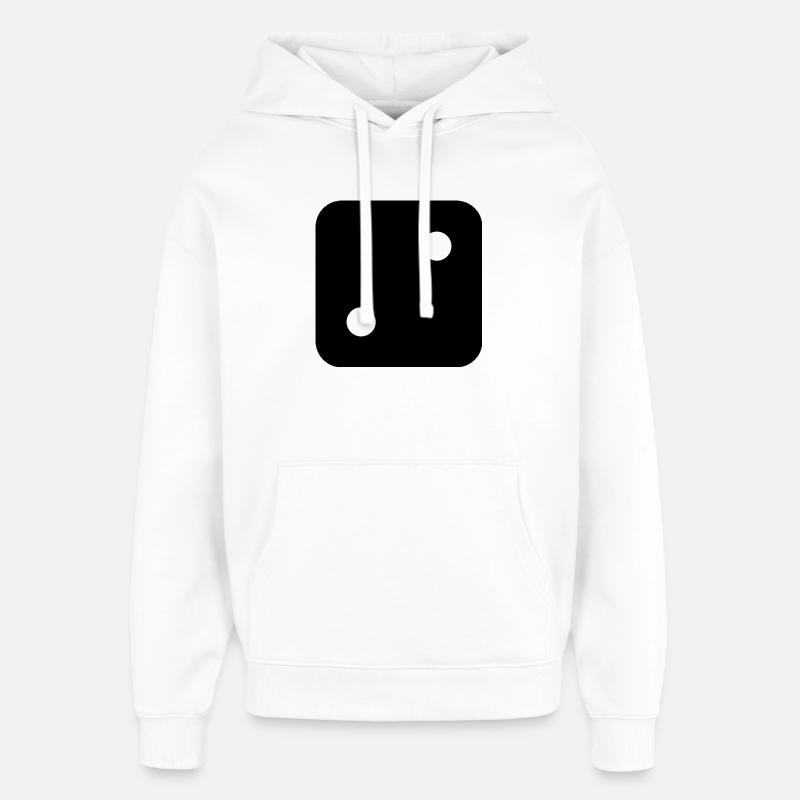Dit - Sweat à capuche unisexe Stanley/Stella Oversized - blanc