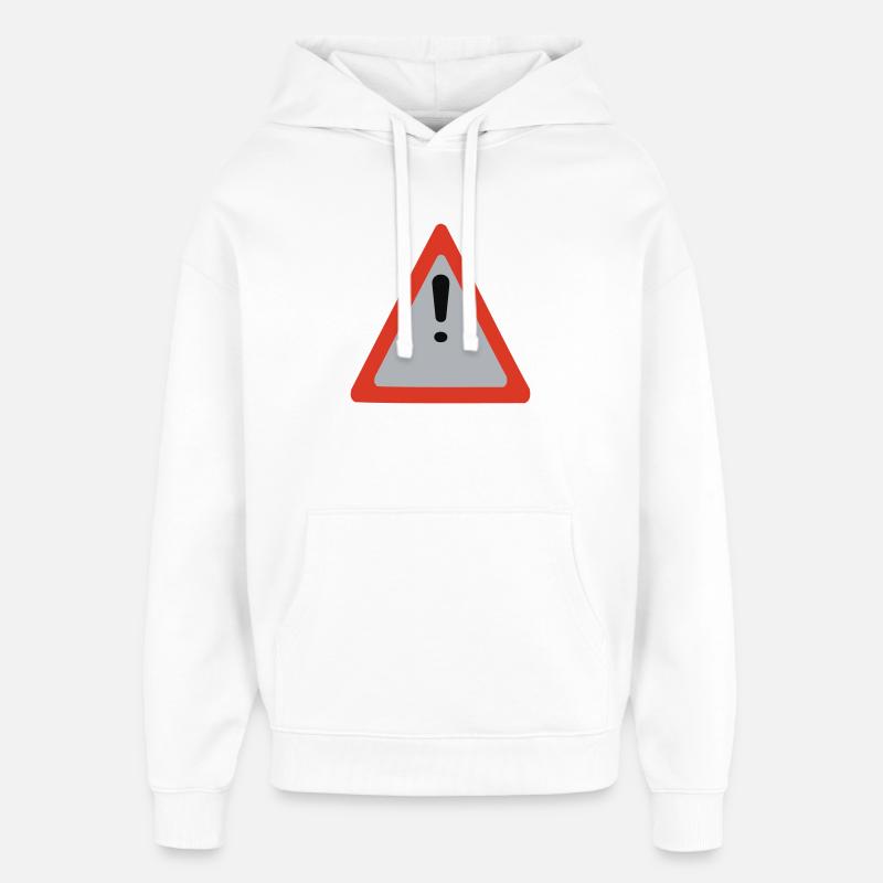 prudence prudence - Sweat à capuche unisexe Stanley/Stella Oversized - blanc