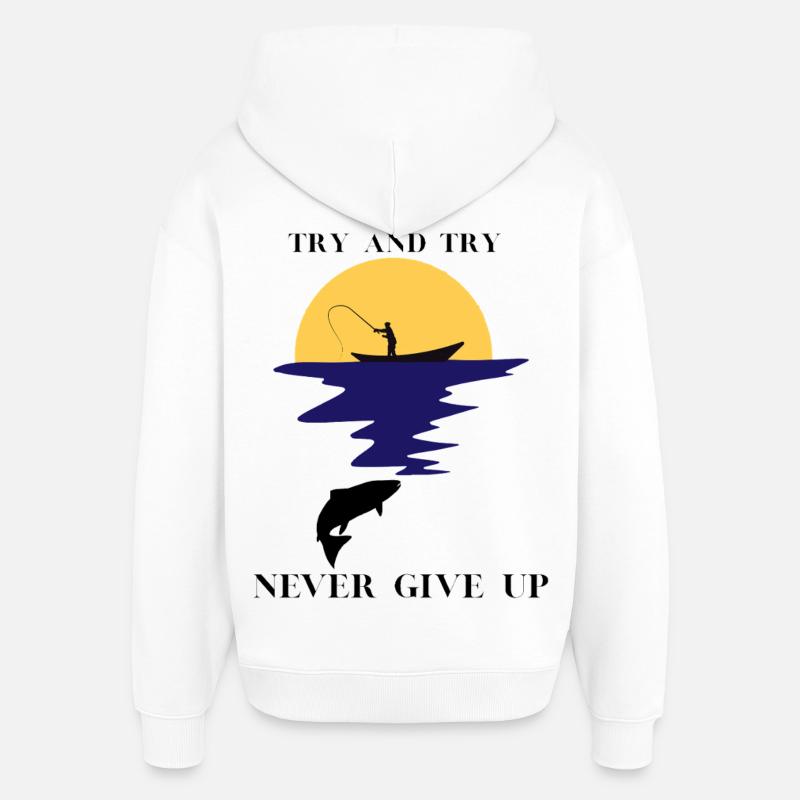 Conception Sigura - Sweat à capuche unisexe Stanley/Stella Oversized - blanc