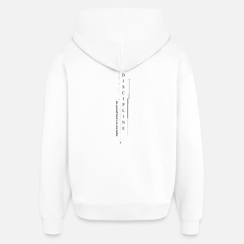 respect_marcel merch - Sweat à capuche unisexe Stanley/Stella Oversized - blanc