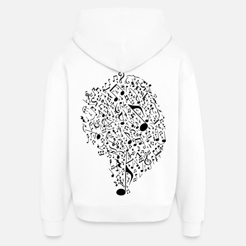 Partition - Sweat à capuche unisexe Stanley/Stella Oversized - blanc