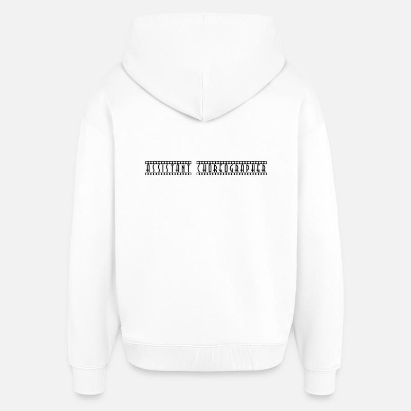 Assistant_Choreographer - Sweat à capuche unisexe Stanley/Stella Oversized - blanc