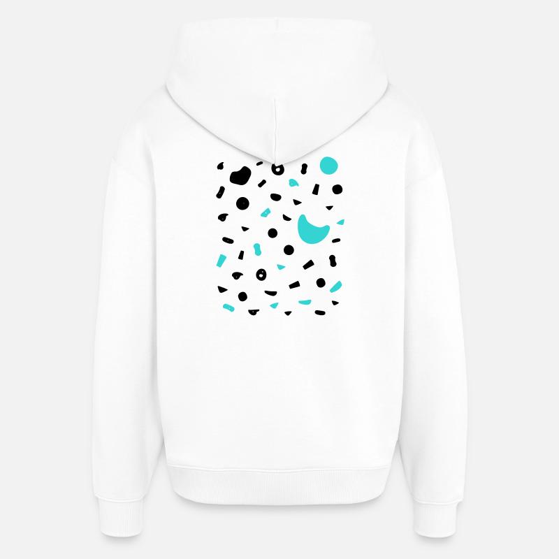 Boulder Projekt 7a Design Klettergriffe klettern - Oversized Unisex Hoodie von Stanley/Stella - Weiß