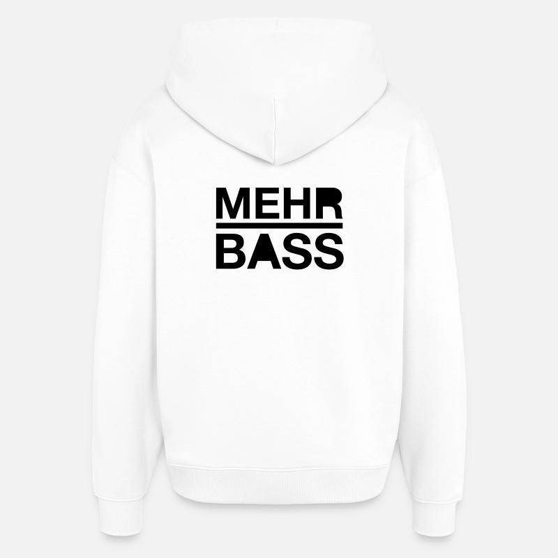 Plus basse - Sweat à capuche unisexe Stanley/Stella Oversized - blanc
