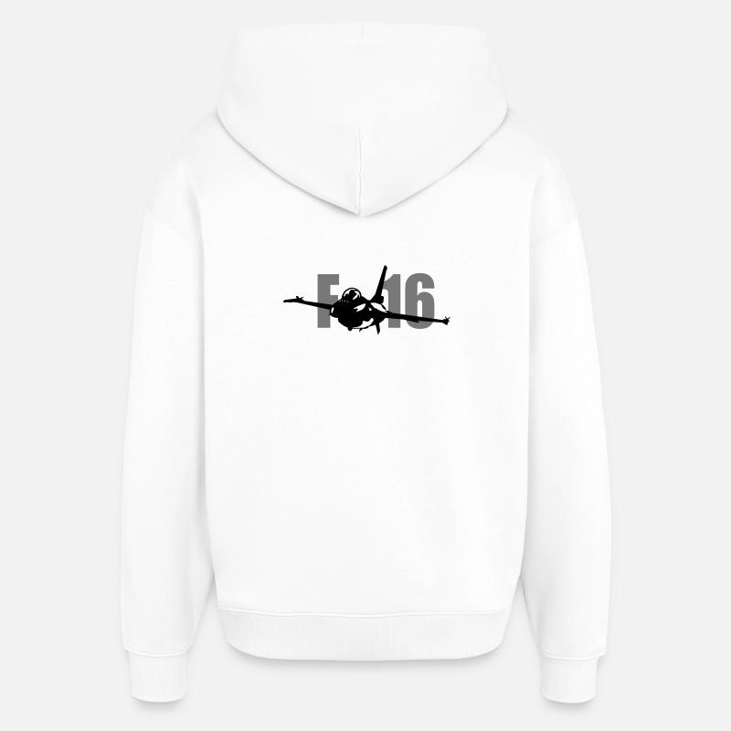 mr_adrenalin_pilot - Sweat à capuche unisexe Stanley/Stella Oversized - blanc