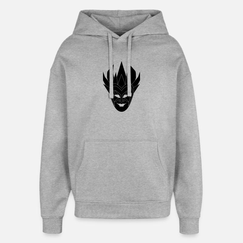 Techno Stuff - Sweat à capuche unisexe Stanley/Stella Oversized - gris chiné