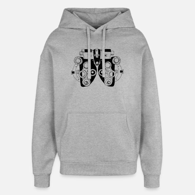 Phoropter - Sweat à capuche unisexe Stanley/Stella Oversized - gris chiné