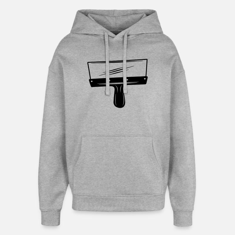 Spackmes - Sweat à capuche unisexe Stanley/Stella Oversized - gris chiné