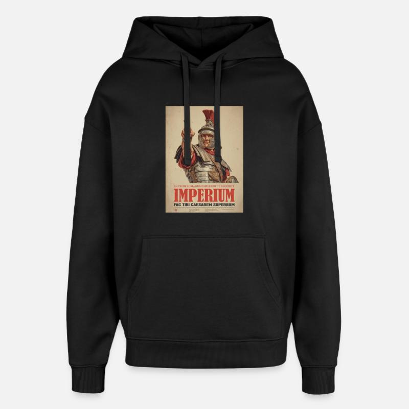Römisches Imperium - Oversized Unisex Hoodie von Stanley/Stella - Schwarz