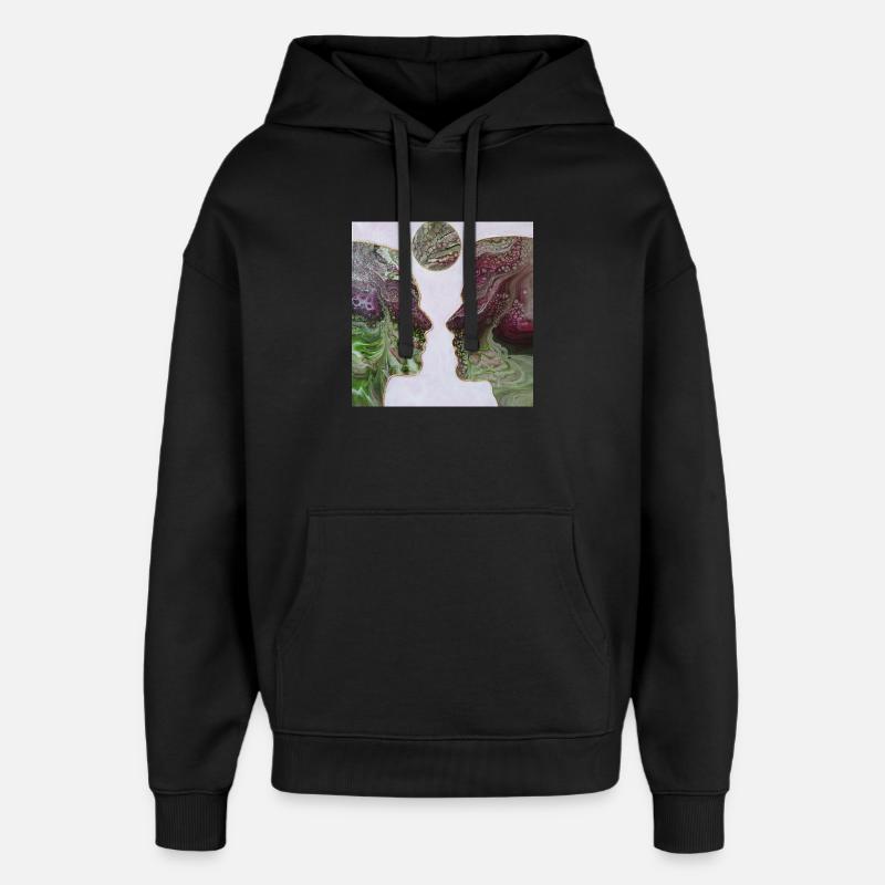 Ensemble - Sweat à capuche unisexe Stanley/Stella Oversized - noir