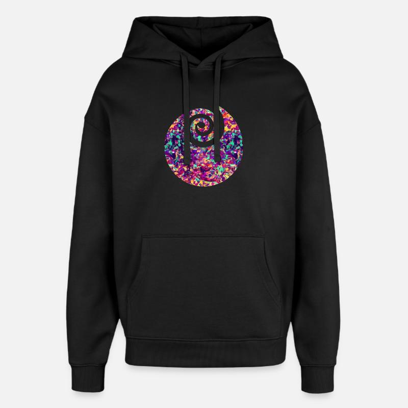vecteur graphique graphique vecteur Vektorgraphik - Sweat à capuche unisexe Stanley/Stella Oversized - noir
