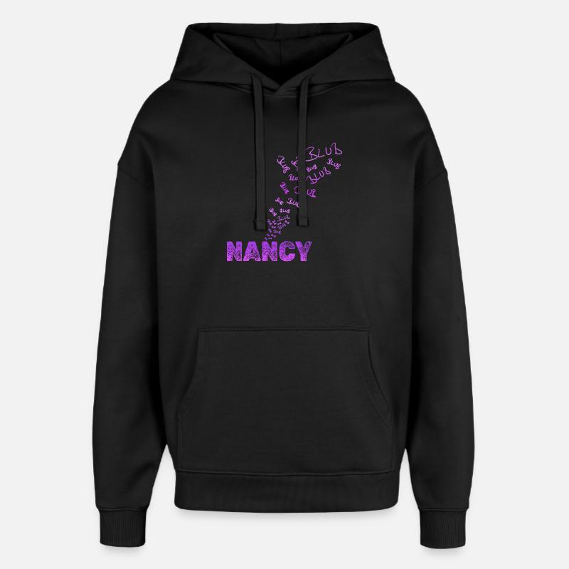 Amusant - Sweat à capuche unisexe Stanley/Stella Oversized - noir