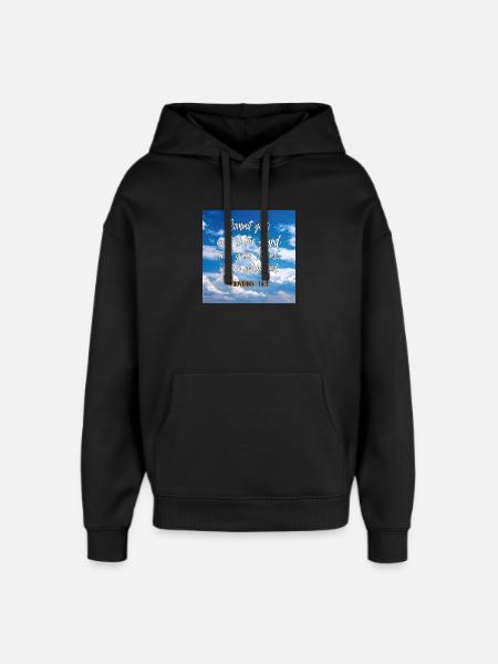 Proverbs16:3 - Oversized Unisex Hoodie by Stanley/Stella - black
