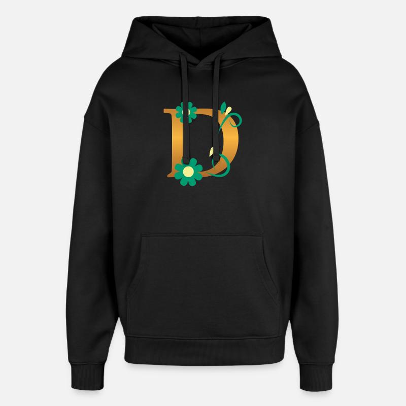 D - Sweat à capuche unisexe Stanley/Stella Oversized - noir