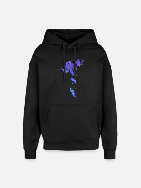 faroe - Oversized Unisex Hoodie by Stanley/Stella - black