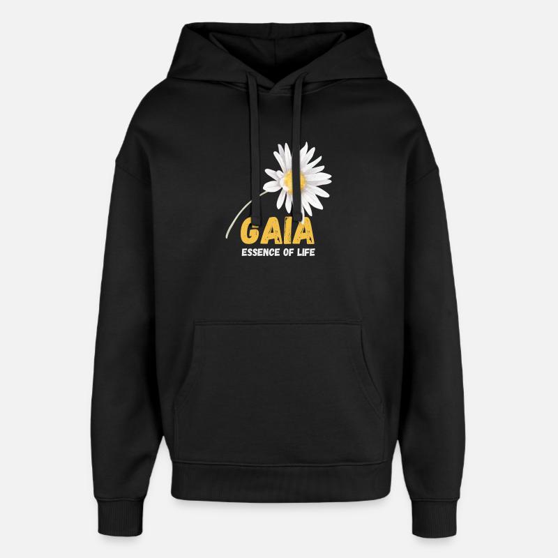 Der Geist der Erde - Oversized Unisex Hoodie von Stanley/Stella - Schwarz