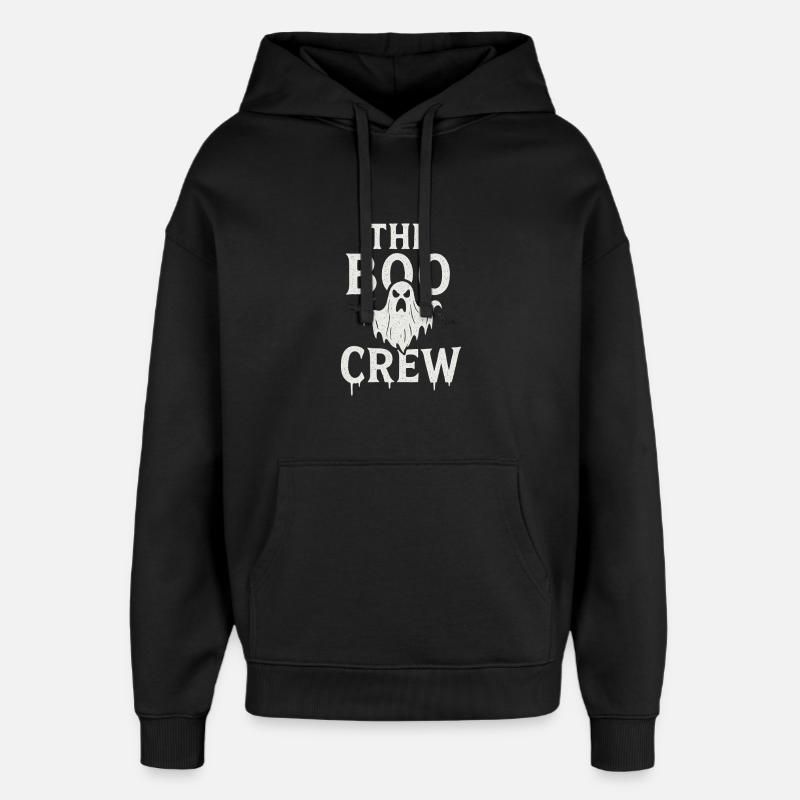 Halloween Geist Design - Oversized Unisex Hoodie von Stanley/Stella - Schwarz