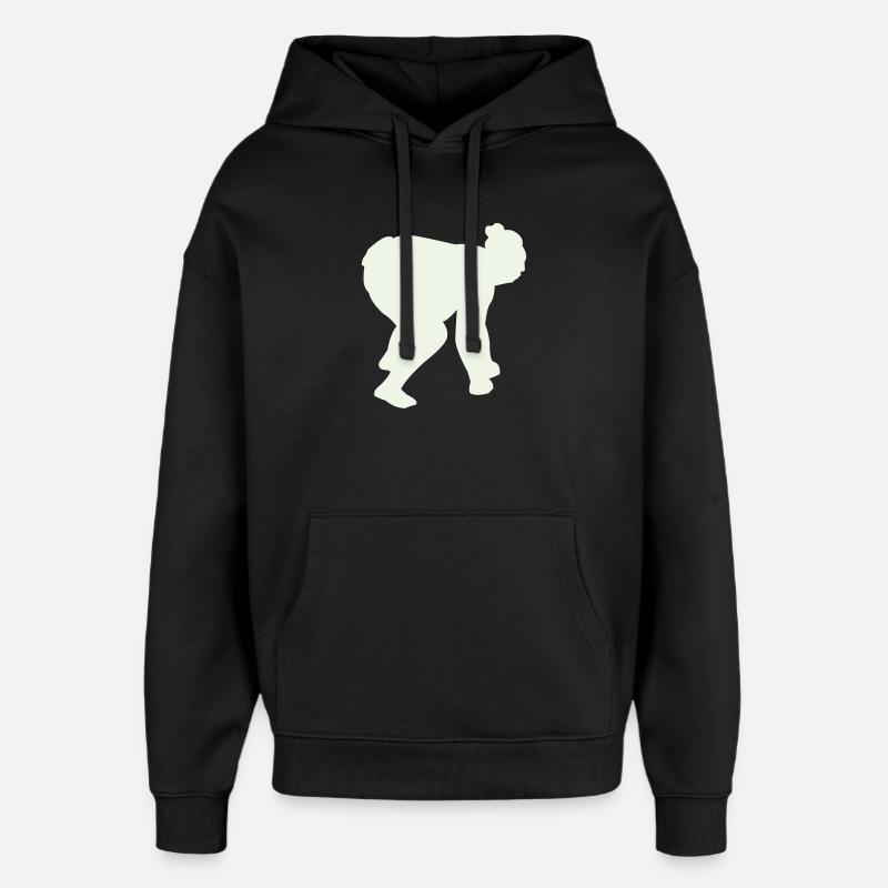 sumo - Sweat à capuche unisexe Stanley/Stella Oversized - noir