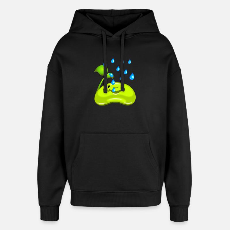 Jardinier amateur petit semis - Sweat à capuche unisexe Stanley/Stella Oversized - noir