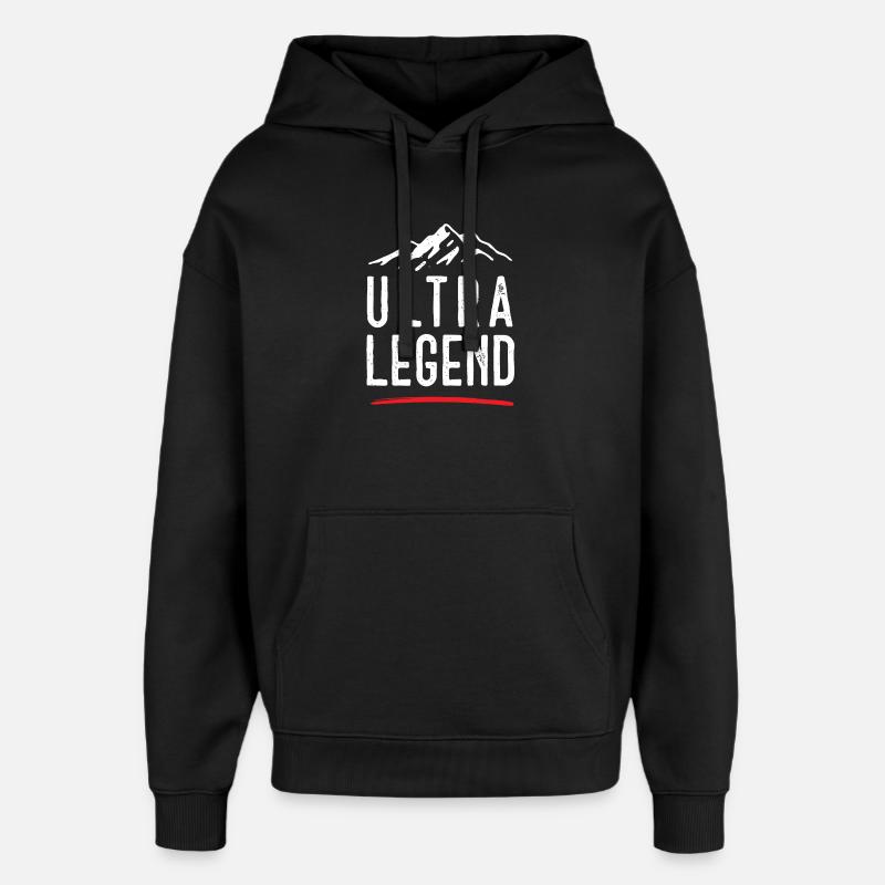 Ultra Légende - Sweat à capuche unisexe Stanley/Stella Oversized - noir
