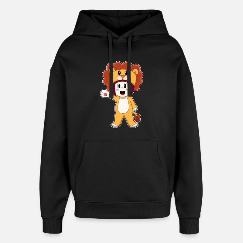 Costume de fille Léo - Sweat à capuche unisexe Stanley/Stella Oversized - noir