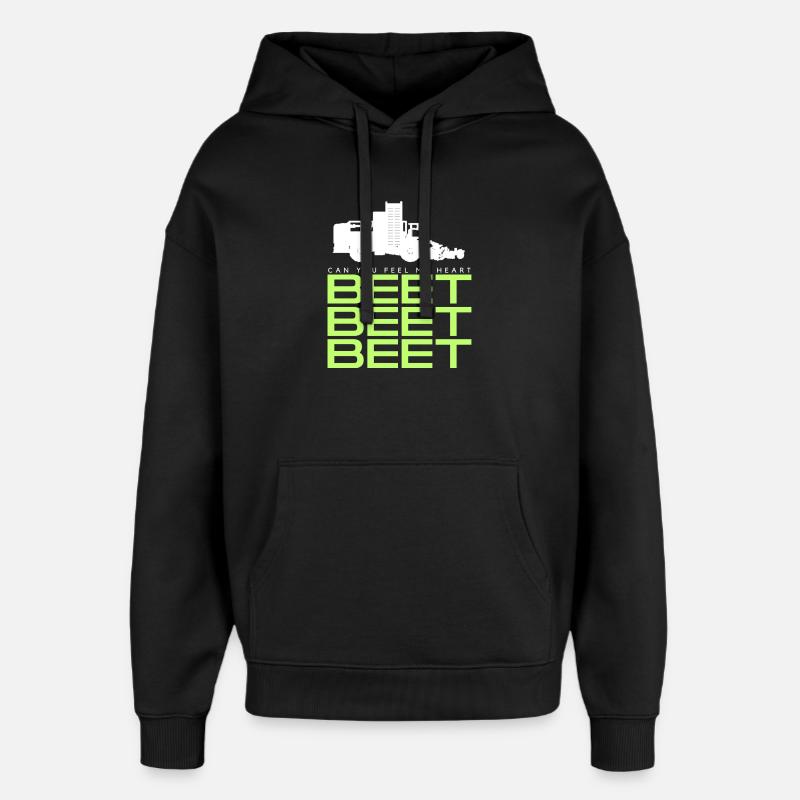 Récolteuse de betteraves T-shirt - Sweat à capuche unisexe Stanley/Stella Oversized - noir