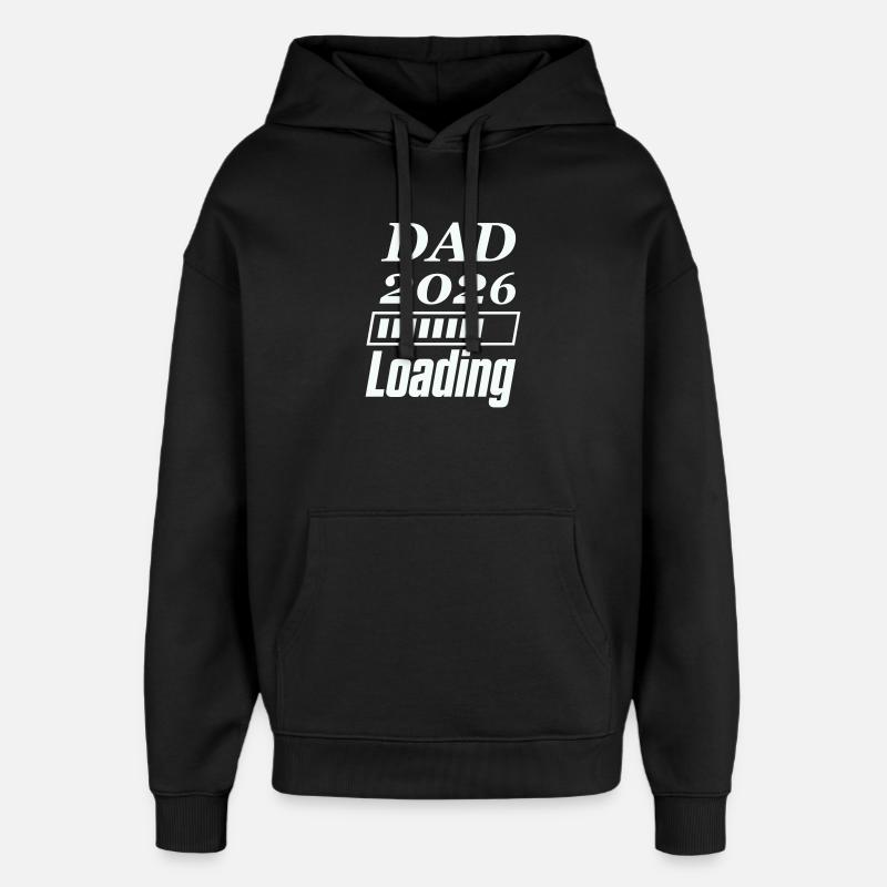 PAPA 2026 Chargement - Sweat à capuche unisexe Stanley/Stella Oversized - noir