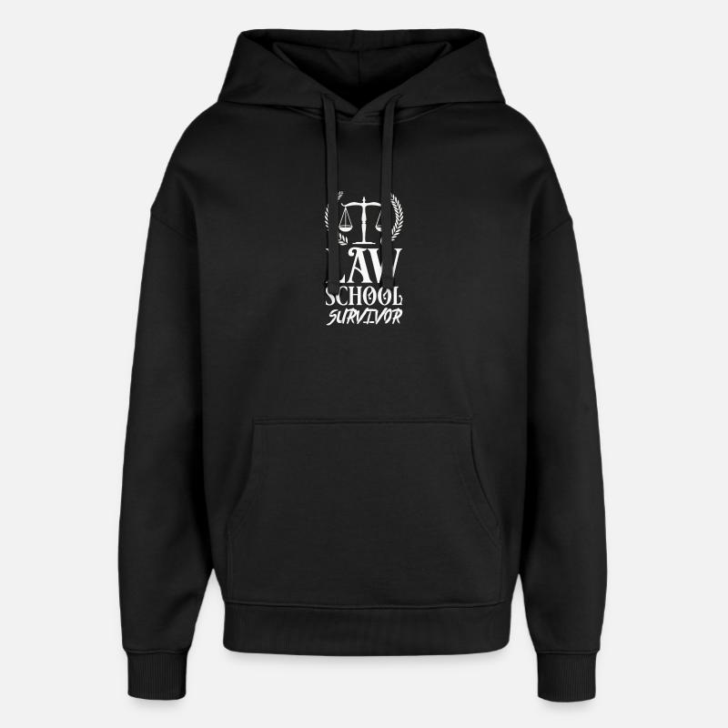 Anwalt - Oversized Unisex Hoodie von Stanley/Stella - Schwarz