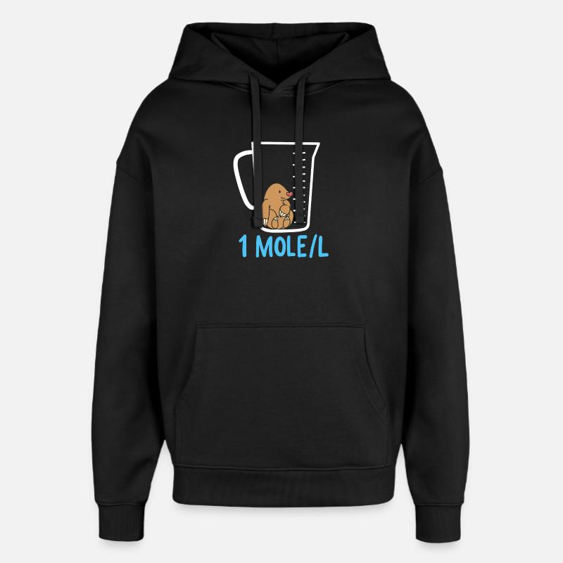 Enseignement des sciences - Sweat à capuche unisexe Stanley/Stella Oversized - noir
