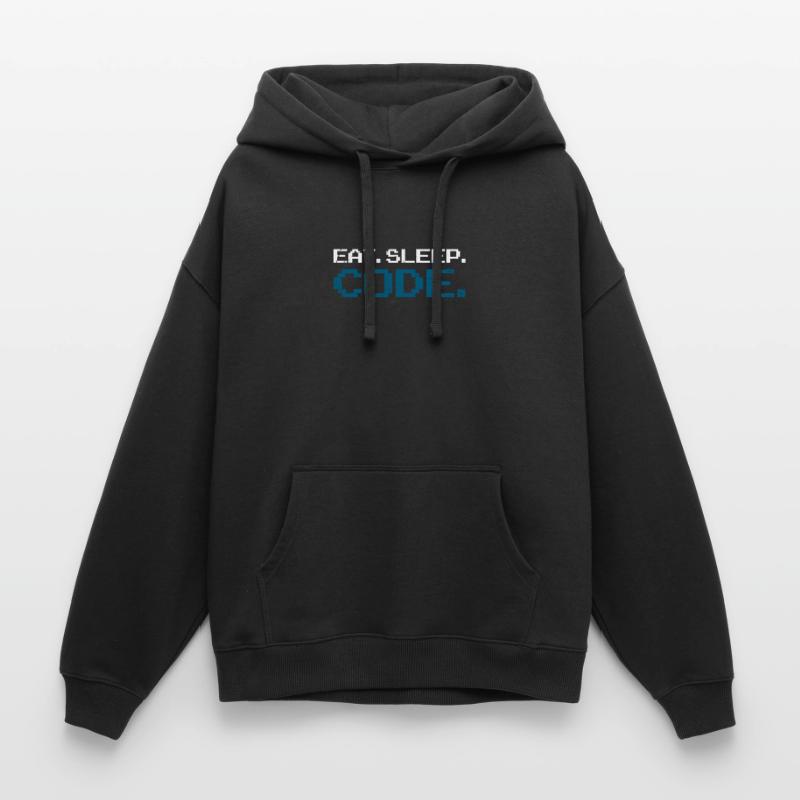 Programming code computer science Oversized Unisex Hoodie by Stanley/Stella