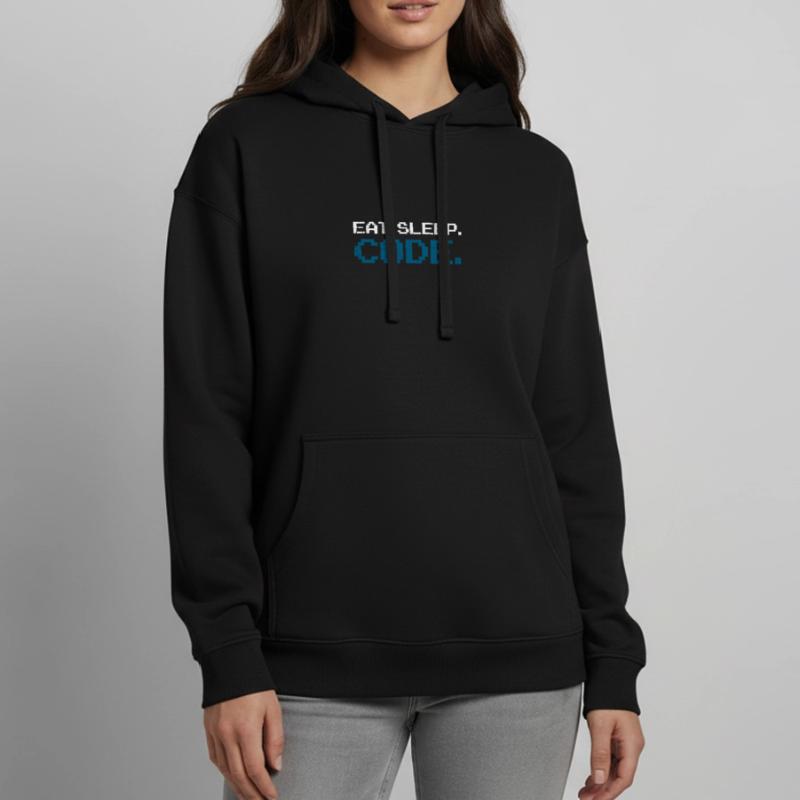 Programming code computer science Oversized Unisex Hoodie by Stanley/Stella