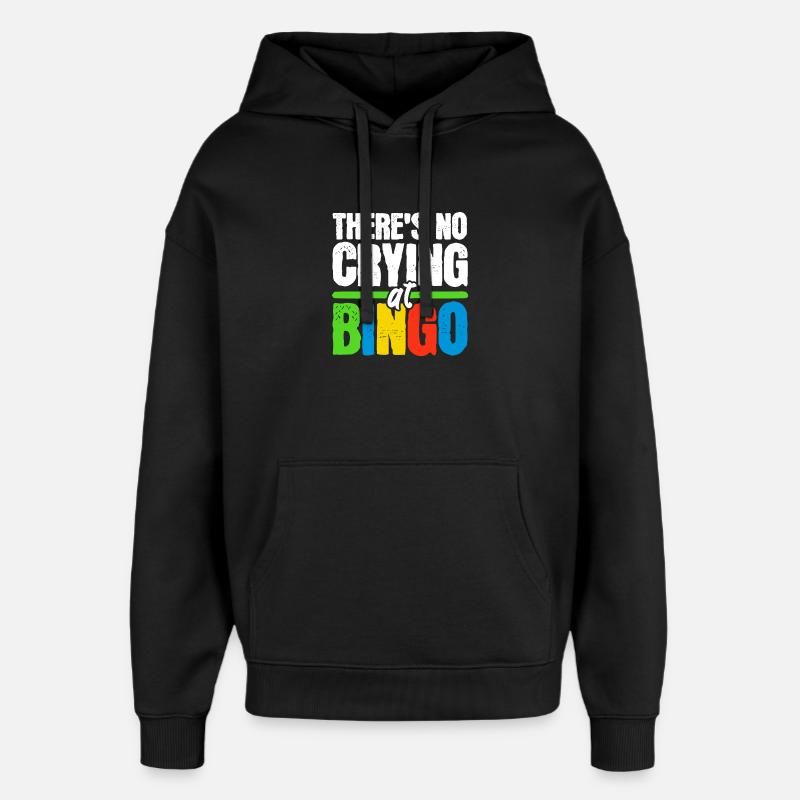 Bingo Bingo Joueurs Bingo Appels - Sweat à capuche unisexe Stanley/Stella Oversized - noir