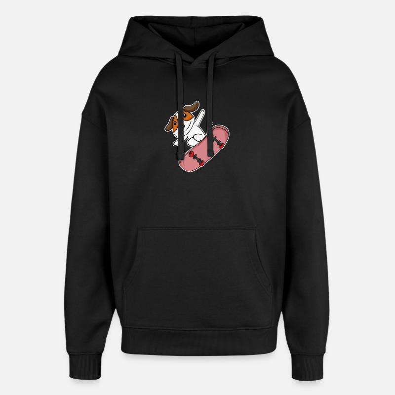Belgian Shepherd - Oversized Unisex Hoodie by Stanley/Stella - black