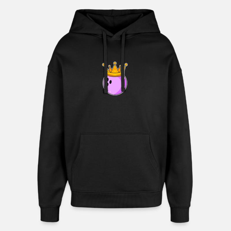 Bowling Women Partner Look - Sweat à capuche unisexe Stanley/Stella Oversized - noir