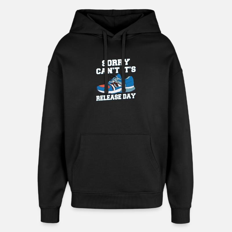 Collectionneur Sneakerhead - Sweat à capuche unisexe Stanley/Stella Oversized - noir