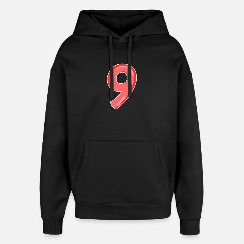 Neuf - 9 - Sweat à capuche unisexe Stanley/Stella Oversized - noir