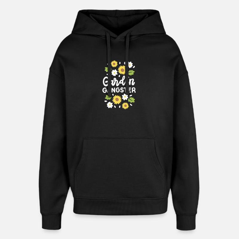 Garten Gartenarbeit - Oversized Unisex Hoodie von Stanley/Stella - Schwarz