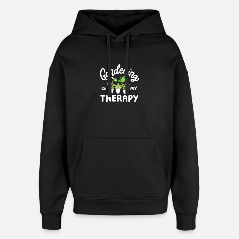 Garten Gartenarbeit - Oversized Unisex Hoodie von Stanley/Stella - Schwarz