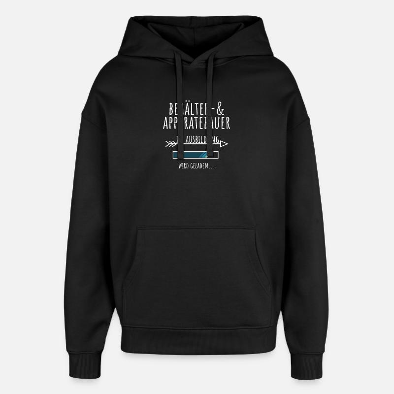 Behälter und Apparatebauer Ausbildung Beruf - Oversized Unisex Hoodie von Stanley/Stella - Schwarz