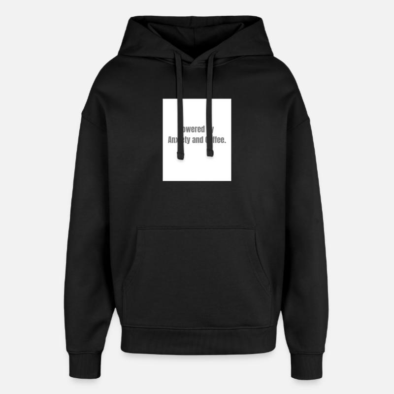 Anxiety + Coffee – Survival Combo - Sweat à capuche unisexe Stanley/Stella Oversized - noir