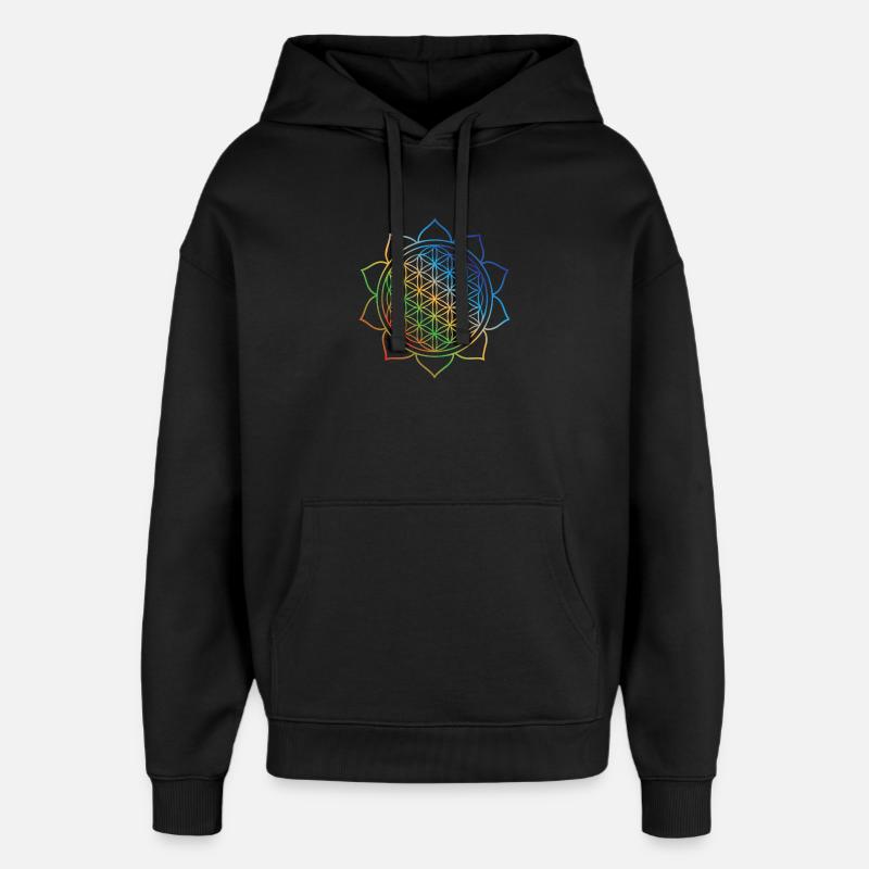 Pleine conscience Affirmation Conscience du psychologique - Sweat à capuche unisexe Stanley/Stella Oversized - noir