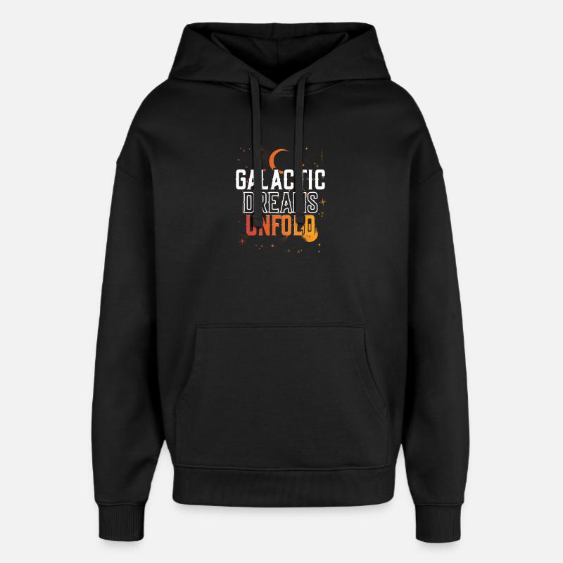 Astronome Observateur d'étoiles Observateur d'étoiles - Sweat à capuche unisexe Stanley/Stella Oversized - noir