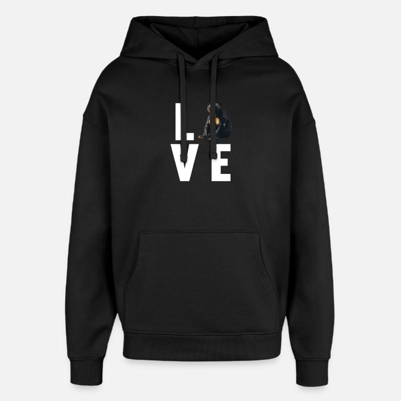 Ours du Soleil Ours Malais - Sweat à capuche unisexe Stanley/Stella Oversized - noir