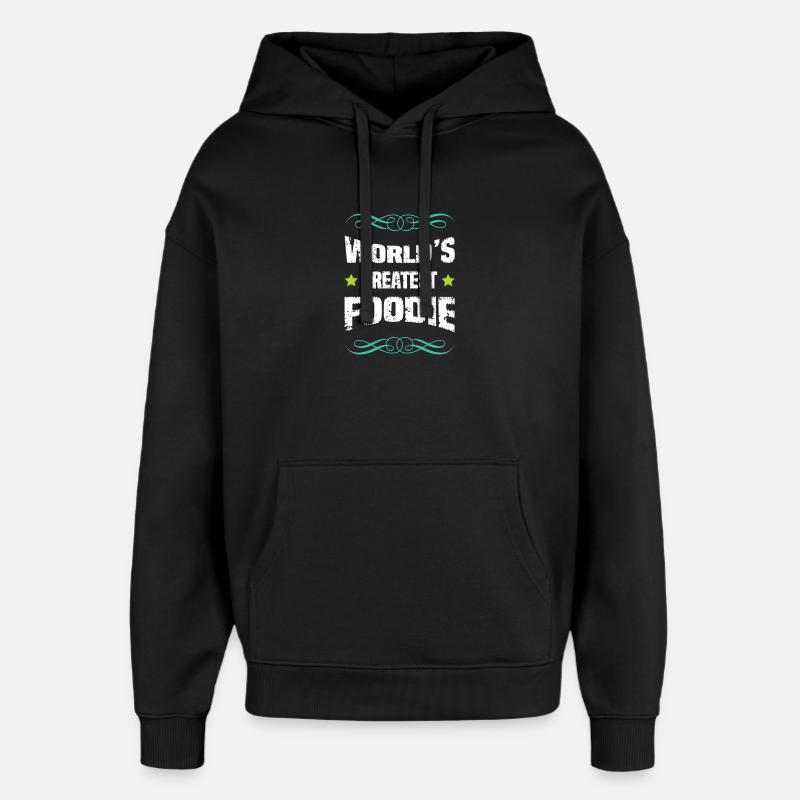 Le meilleur gastronome du monde - Sweat à capuche unisexe Stanley/Stella Oversized - noir